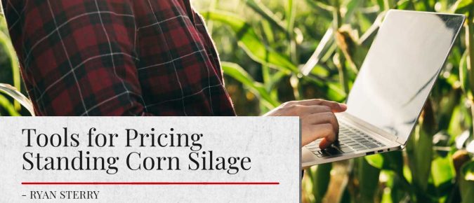 Tools for Pricing Standing Corn Silage