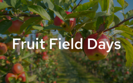 Upcoming Events: Fruit Production Field Days