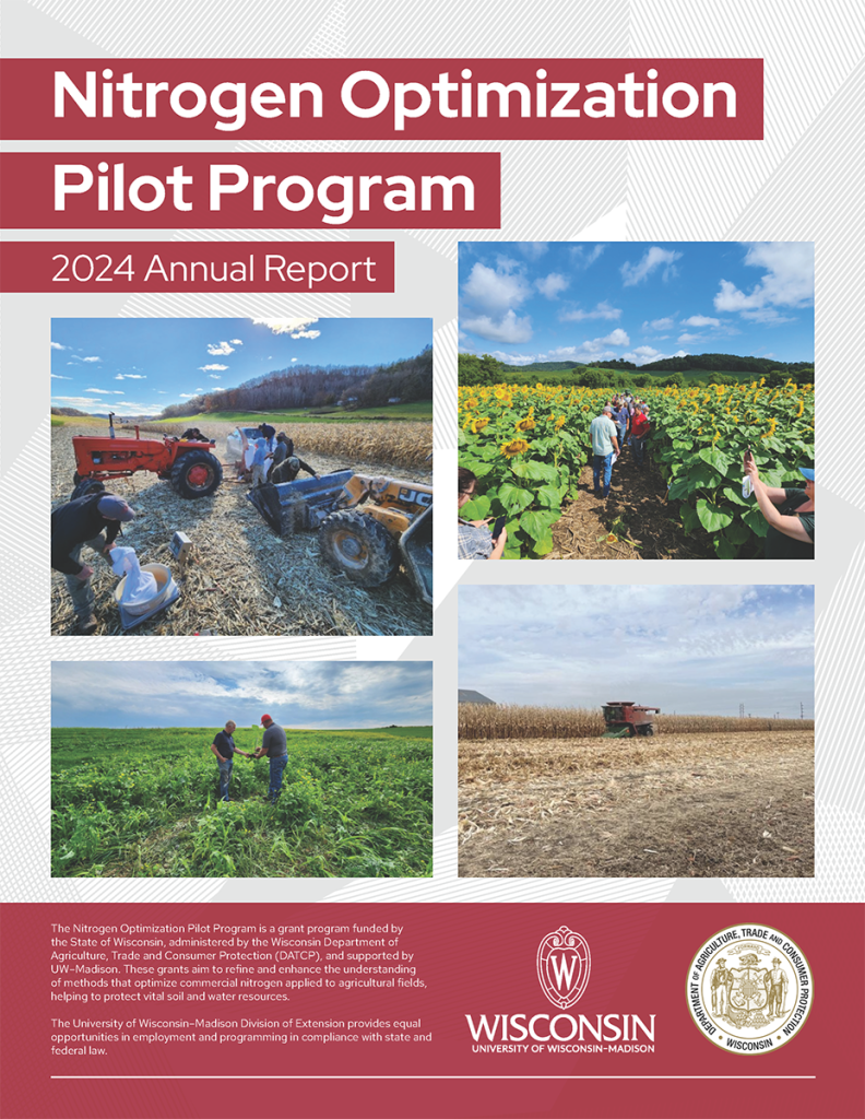 2024 Nitrogen Optimization Pilot Program Annual Report Cover