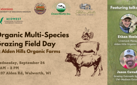 Organic Multi-Species Grazing Field Day at Alden Hills Organic Farms