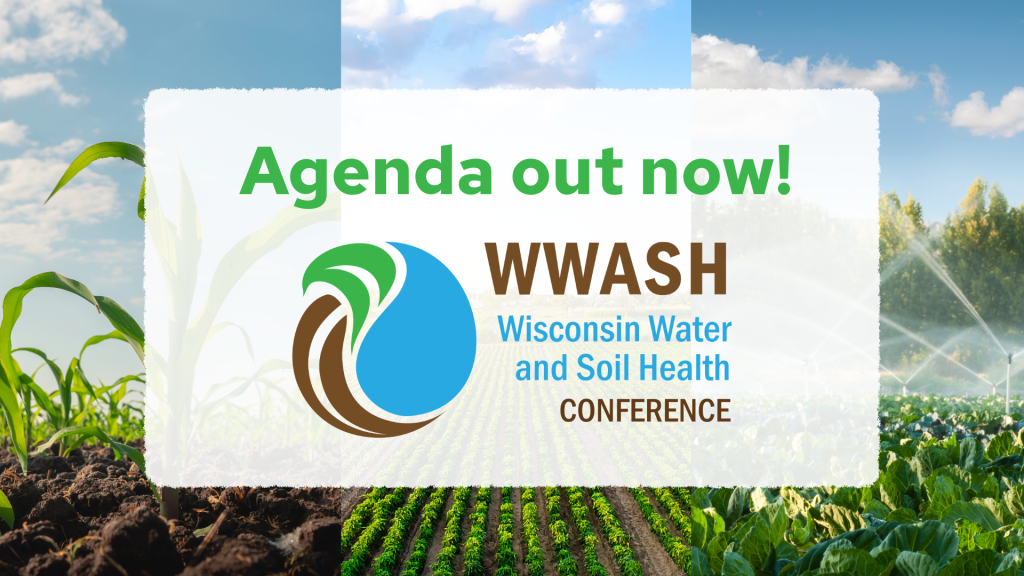 WWASH logo with text, "Agenda out now!"
