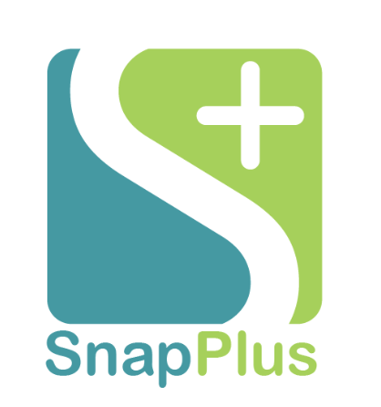 SnapPlus logo.
