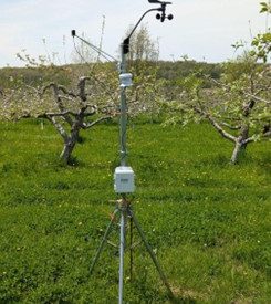 Weather station maintenance reminder